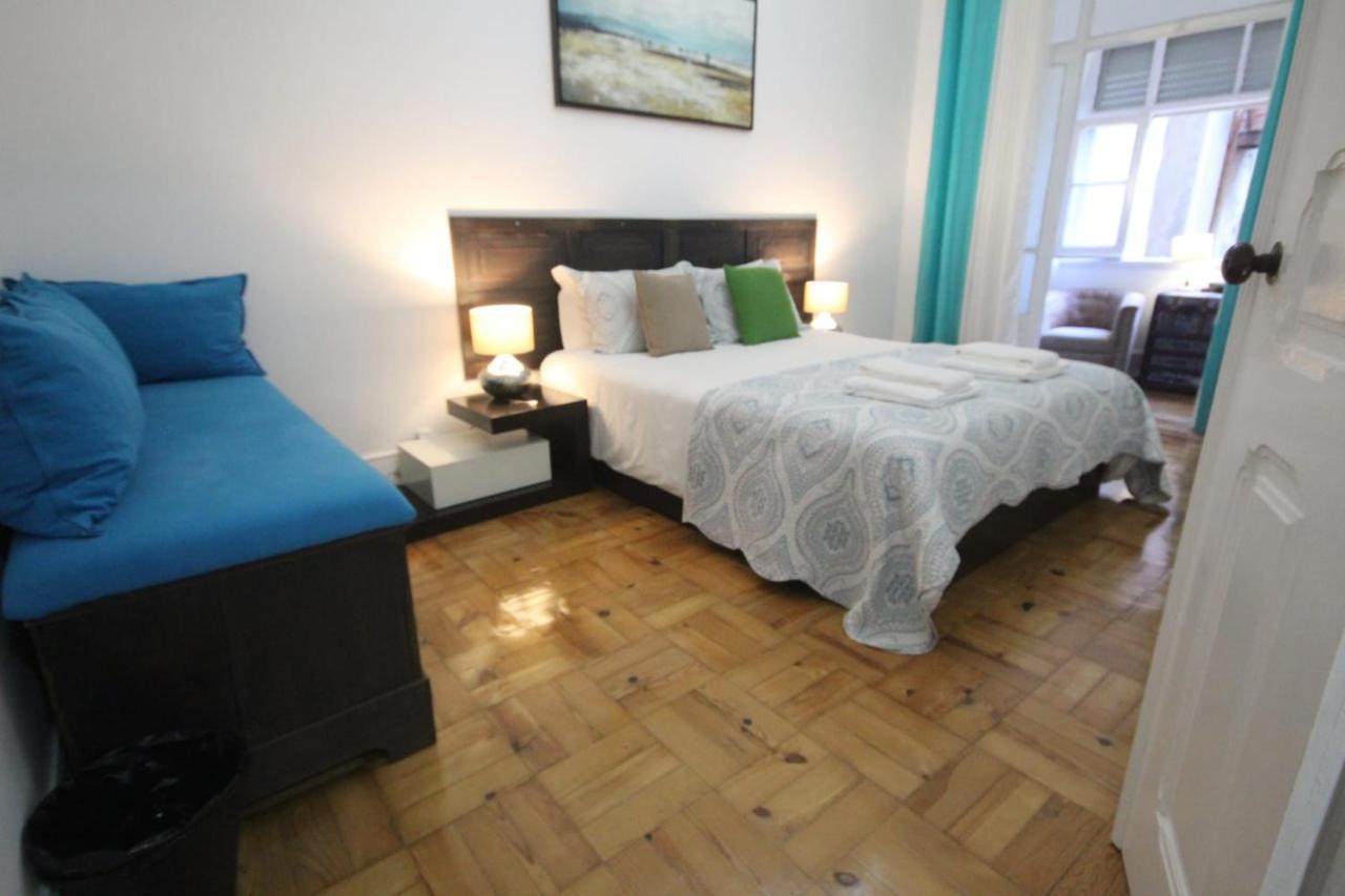 Ocean M1 R4 - Large Double Room With Shared Bathroom In City Center Lisboa Eksteriør bilde